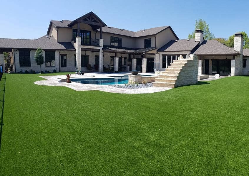 Shaw Artificial Turf Installation