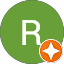 Green letter R icon