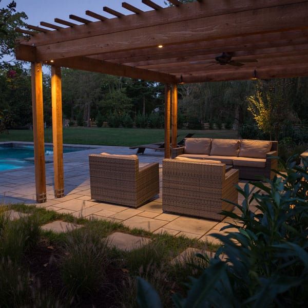 Lighting creates a beautiful space