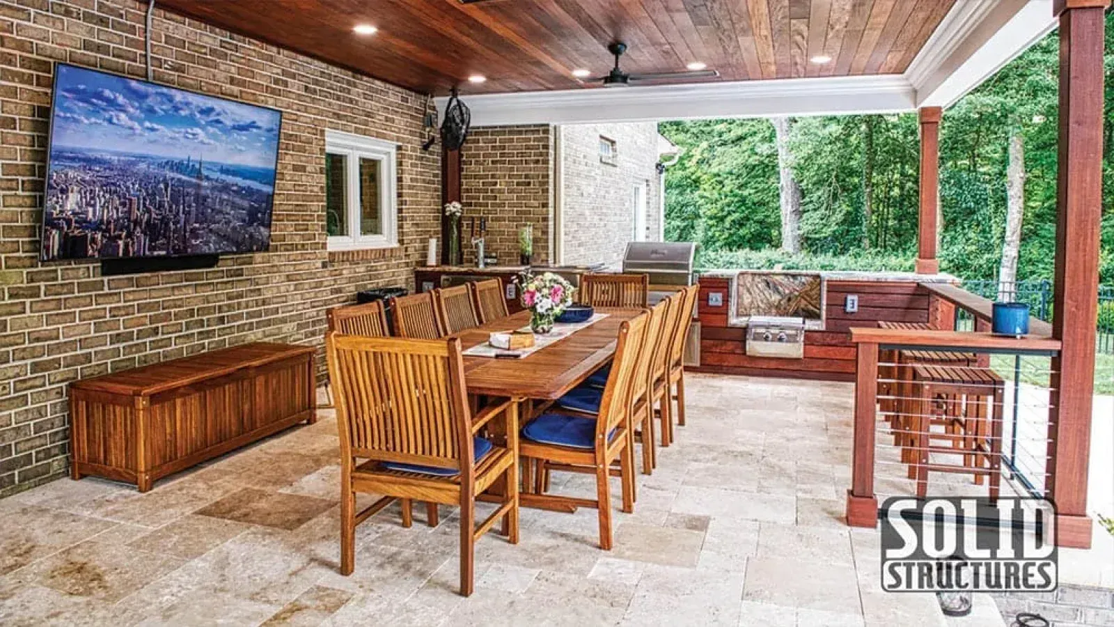 After transformation image of a Backyard and Outdoor Design