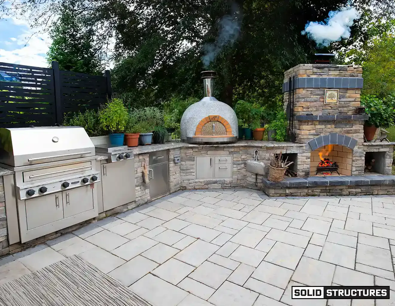 outdoor kitchen - virginia beach