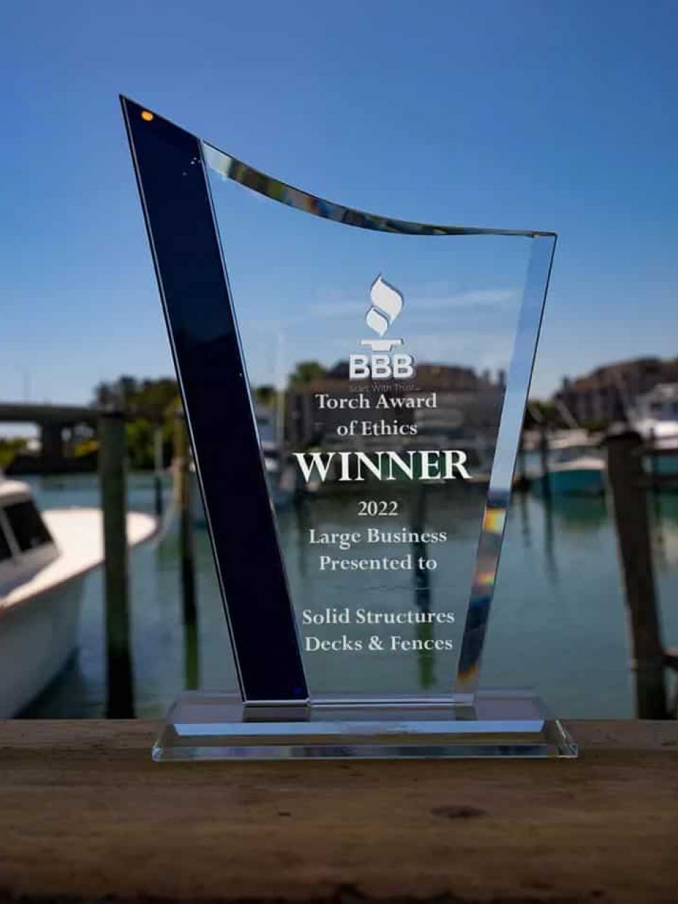 BBB Torch Award Image by boats