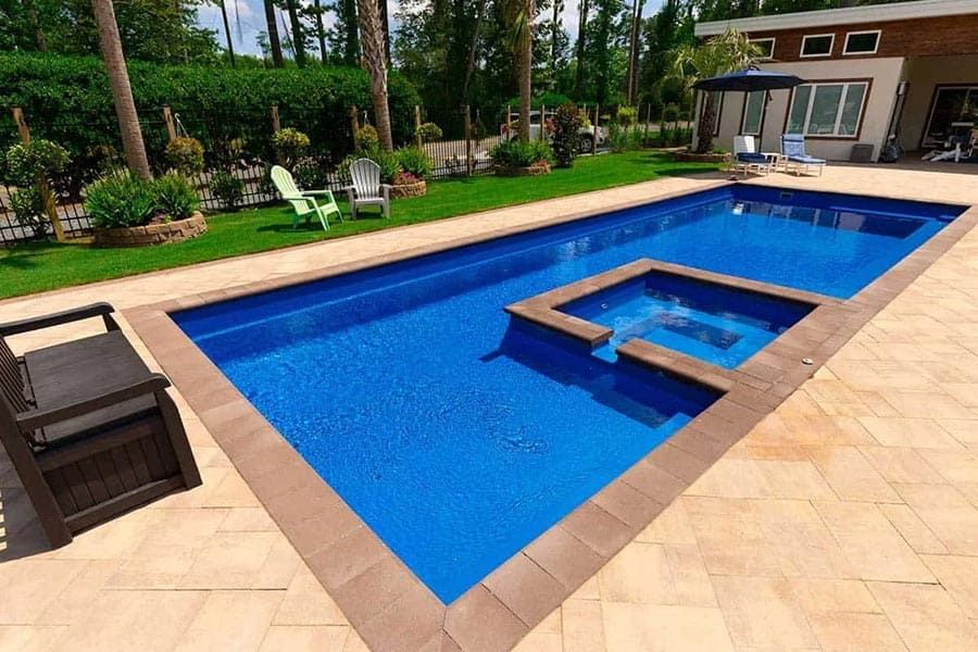 outdoor pool resort area