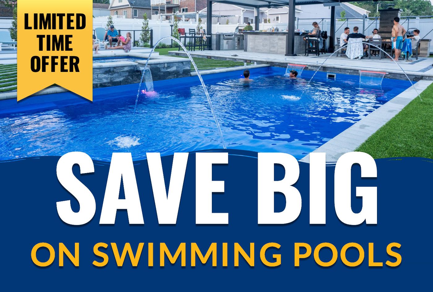 Save Big on swimming pools