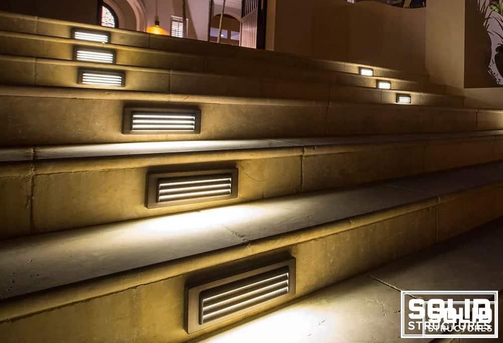 Coastal Step Lights by Solid Structures