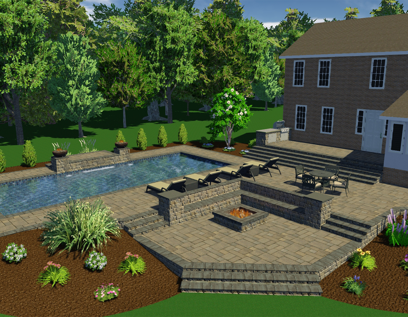 3D Outdoor Design by Solid Structures