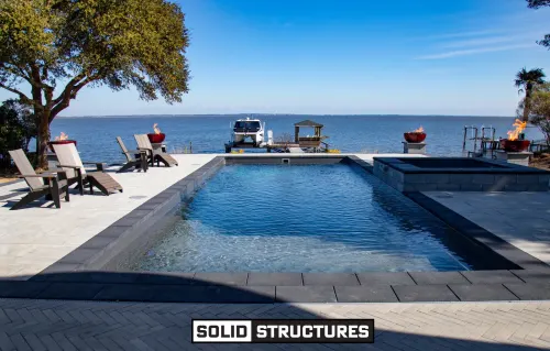 After South Chesapeake Design Build Project With 40ft Swimming Pool - Solid Structures After South Chesapeake Design Build Project with 40ft Swimming Pool