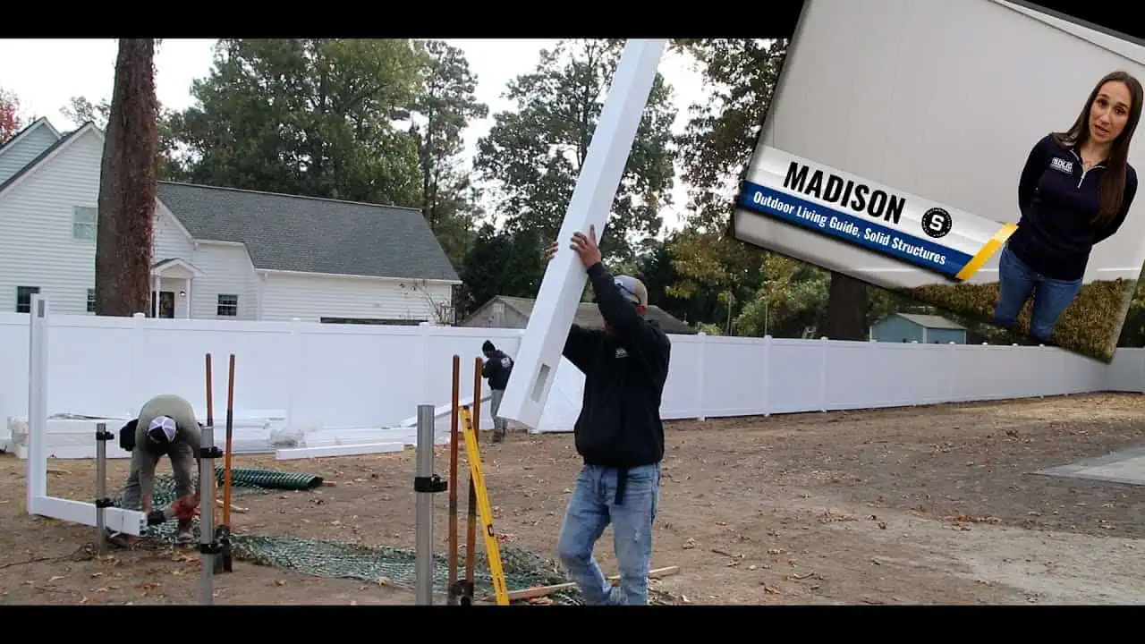 Vinyl Reinforced Fencing Video